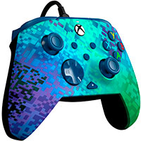 PDP Rematch Wired Controller t/Xbox X/S/One/PC - Glitch Green