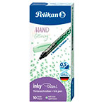 Pelikan Inky Pastell Filt-Tip Tusch - 0,5mm (10stk) Grøn
