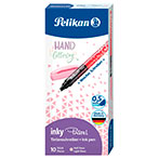 Pelikan Inky Pastell Filt-Tip Tusch - 0,5mm (10stk) Rosa