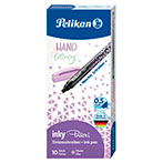 Pelikan Inky Pastell Filt-Tip Tusch - 0,5mm (10stk) Lilla