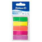 Pelikan Transparent Neon Mix Indexfaner (12,5x43mm) 5 Farver