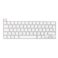Philbert Tastatur Cover MacBook Pro 13-16tm - Klar/Sort