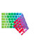 Philbert Tastatur Cover MacBook Pro/Air 13/14/16tm-RainbowDK