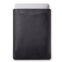 Philbert Ultra Slim MacBook Sleeve m/rem (16tm) Sort