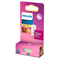 Philips 12V dæmpbar LED pære G4 - 2,1W (20W) LED stift