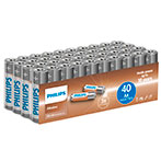 Philips Power AA batterier (Alkaline) 40-Pack