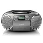 Philips Boombox 2W (CD/FM/Kassette/DAB+) Gr�