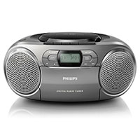 Philips Boombox 2W (CD/FM/Kassette/DAB+) Gr