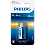 Philips CR123A batteri 3V (Lithium)