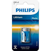 Philips CR2 batteri 3V (Lithium)