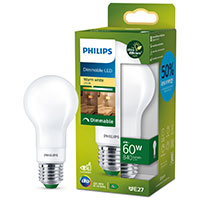 Philips Dmpbar LED Pre E27 Mat - 4W (60W) Varm hvid