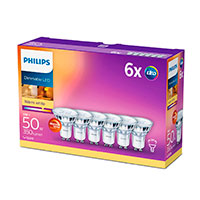 Philips dmpbar LED spot GU10 - 3,8W (50W) 6-Pack