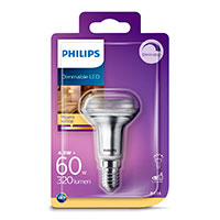Philips dæmpbar LED spot pære R50 - 4,3W (60W)