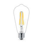 Philips Edison LED filament pære E27 Klar - 4,3W (40W)