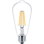 Philips Edison LED filament pære E27 Klar - 7W (60W)