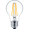 Philips LED filament pre E27 Klar - 7W (60W) 3-Pack