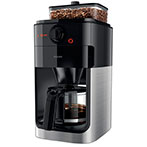 Philips Grind & Brew HD7767 Kaffemaskine - 1000W (12 Kopper) Metal/sort