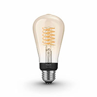 Philips Hue White Edison LED Filament pære E27 - 7W (40W)