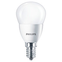 Philips Krone LED pære E14 Mat - 5,5W (40W) 2-Pack