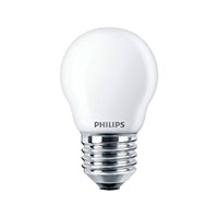 Philips Krone LED pære E27 Mat - 6,5W (60W)