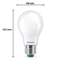 Philips LED Pre E27 Mat - 2,3W (40W) Varm hvid