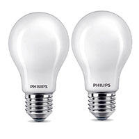 Philips LED pre E27 Mat - 7W (60W) 2-Pack