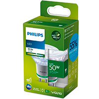 Philips LED Spot GU10 - 2,1W (50W) Hvid