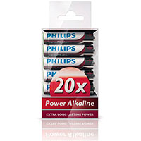 Philips Power AAA batterier (Alkaline) 20-Pack