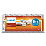 Philips R6/AA Batteri (LongLife) 16pk