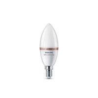 Philips Smart Kerte LED Pre E14 - 4,9W (40W) RGB/Varm til Kold hvid