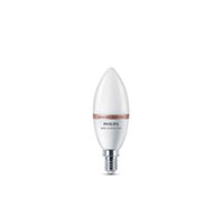 Philips Smart Kerte LED Pre E14 - 4,9W (40W) Varm hvid