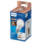 Philips Smart Krone LED Pre E27 - 8W (60W) Varm hvid