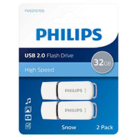 Philips Snow Edition USB 2.0 Ngle 32GB - 2-pak Gr