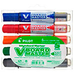 Pilot BG V-Board WB Markers (2,3mm) 5-pack