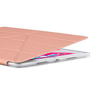 Pipetto Metallic Origami Cover t/iPad 2019/2020 (10,2tm) Rose Gold
