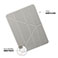 Pipetto Metallic Origami Cover t/iPad Air (10,9tm) Slv