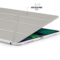 Pipetto Metallic Origami Cover t/iPad Air (10,9tm) Slv