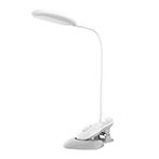 Platinet LED Bordlampe 3W m/bordklemme - Hvid