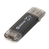 Platinet Pendrive C-Depo USB-C 3.0 ngle (32GB) Sort