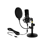 Podcasting/Gaming Mikrofon m/tilbehør (USB-A) Delock