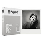 Polaroid B&W Sort/Hvid Film t/600-type Kamera (8pk) Hvide Kanter