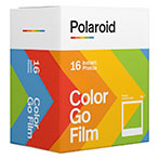 Polaroid Color GO Film m/Hvid Ramme t/Polaroid Go-Kamera - 16-pk