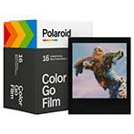 Polaroid Color GO Film m/Sort Ramme t/Polaroid Go-Kamera  - 16-pk