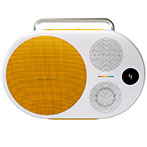 Polaroid Music Player 4 Bluetooth Hjttaler - 60W (15 timer) Gul/Hvid