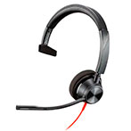 Poly Blackwire 3315 3300 Series MS Mono Headset m/Mikrofon (USB-A/3,5mm)
