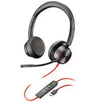 Poly Plantronics Blackwire 8225-M UC Stereo Headset (USB-C)