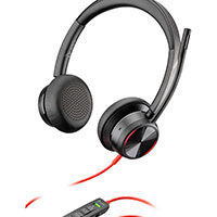 Poly Plantronics Blackwire 8225-M UC Stereo Headset (USB-C)