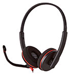 Poly Plantronics Blackwire C3220 UC Stereo Headset (USB-A) Rød