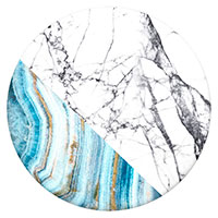 PopSockets Greb m/Stand - Aegean Marble