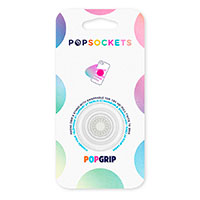 Popsockets Greb m/stand - Clear